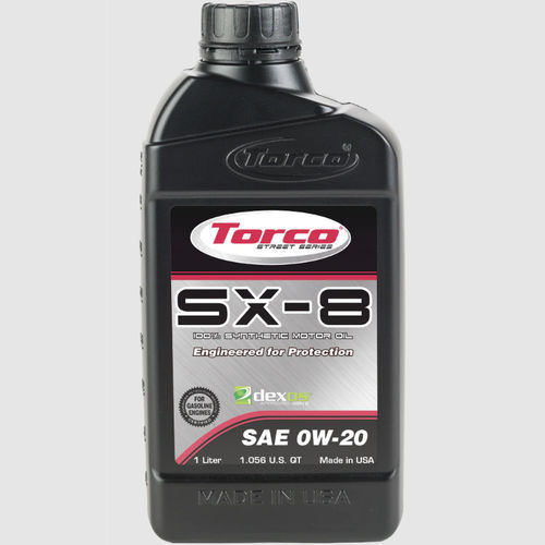 Lubricant oil - SX-8 - Torco International Corporation (Mfg.) - synthetic / for engines / for automobiles
