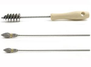 Cup tube brush - PTD series - Brush Research Manufacturing - spiral / cleaning / stainless steel