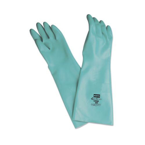 Work protection gloves - Nitriguard Plus™ - LA258G series - RAE Systems - for the chemical industry / abrasion-resistant / anti-perforation