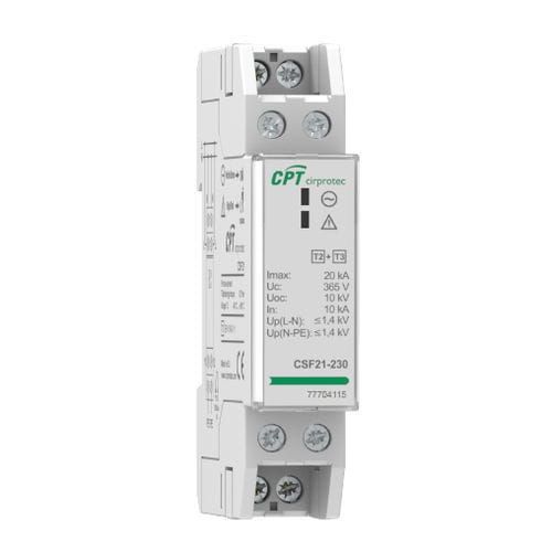 Type 2 surge protector - CSF21-12 - Cirprotec - type 3 / class II / class III