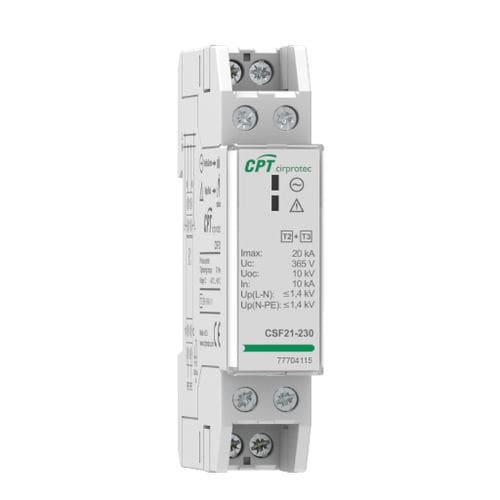 Type 2 surge protector - CSF21-60 - Cirprotec - type 3 / class II / class III