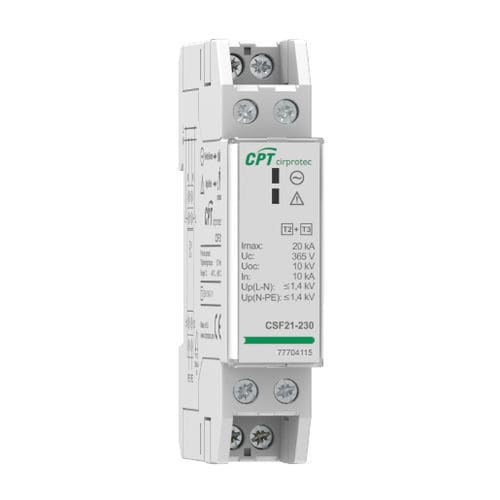 Type 2 surge protector - CSF21-230 IR - Cirprotec - type 3 / class II / class III