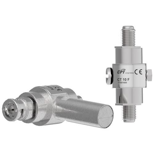 Photovoltaïc installation surge protector - CT 10 UHF - Cirprotec - for radiofrequency applications / BNC / coaxial