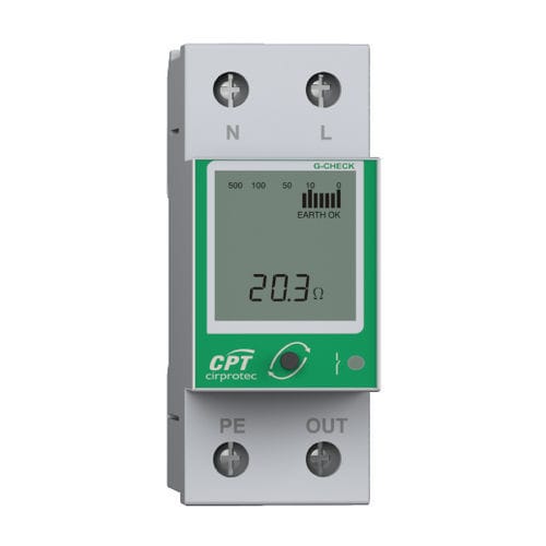 Power monitoring system -  G-CHECK 120V  - Cirprotec - ground fault / for photovoltaïc installations / visual