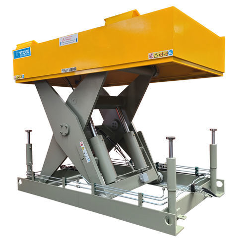 Scissor lift table - XN/FLB - TESIS ENGINEERING - hydraulic / stationary / for heavy loads