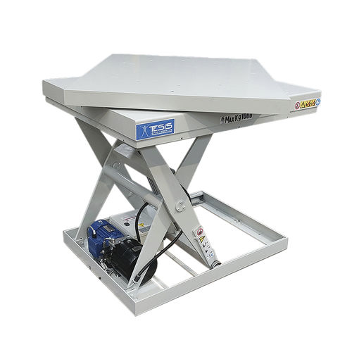 Scissor lift table - X/PR - TESIS ENGINEERING - pneumatic / electric / hydraulic