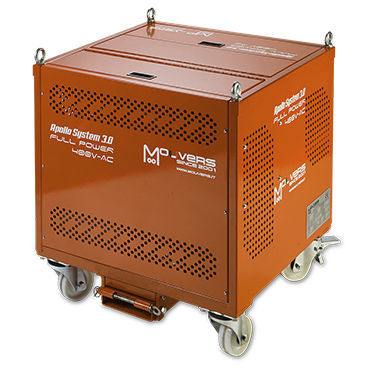 Handling cart - FULL POWER 400V AC - Mouvers srl - platform / for heavy loads / with swivel casters