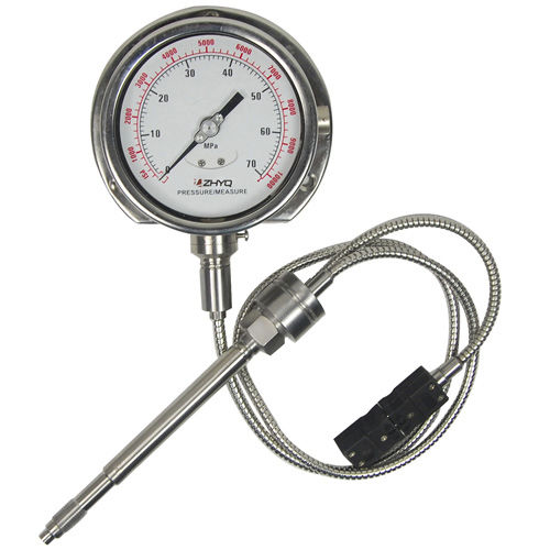 Dial pressure gauge - PT124Y-615 - Shanghai Zhaohui Pressure Apparatus Co.,Ltd.(ZHYQ) - stainless steel / Bourdon tube / for melt