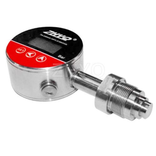 Pressure gauge with LED display - PT124G-650 - Shanghai Zhaohui Pressure Apparatus Co.,Ltd.(ZHYQ) - diaphragm / 4-20 mA / corrosion-resistant