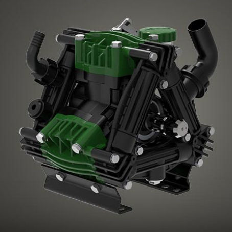 Diaphragm pump - ZETA 140 series - UDOR S.p.A. - water / stationary / industrial