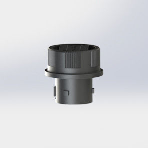 Electrical connector cap - 013-0001-0065 - Suzhou Exceedconn Technology Co.,Ltd. - round / thermoplastic / silicone rubber