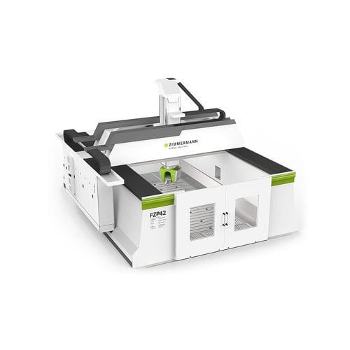 3-axis CNC milling machine - FZP42 - F. Zimmermann GmbH - vertical / gantry / for the aeronautical industry