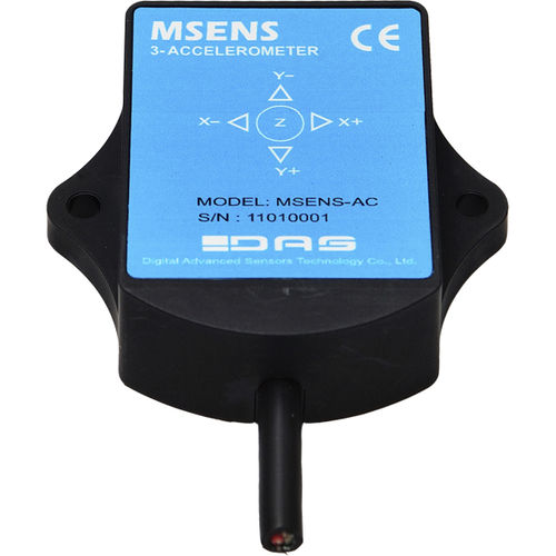 ＾＾ 1-axis accelerometer - MSENS-AC - DAS Co., Ltd. - 3-axis
