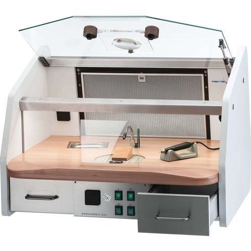 Inspection workstation - ERGORET CC - Reitel - for laboratory / quality control / ergonomic
