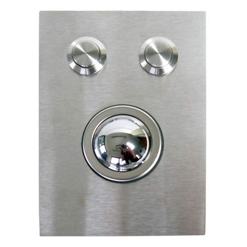Mechanical trackball - TBFM-38S-2B-M-U - WES Systeme Electronic GmbH - panel-mount / 38 mm / USB