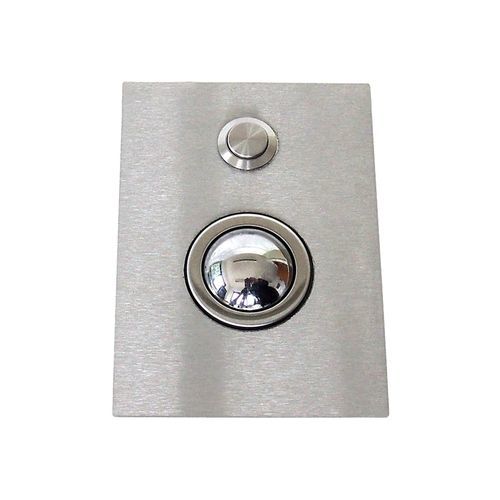 Mechanical trackball - TBFM-38S-1B-O-U - WES Systeme Electronic GmbH - panel-mount / 38 mm / USB
