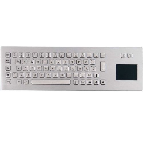 Panel-mount keyboard - TASTATUR-75TPAD - WES Systeme Electronic GmbH - with mechanical keys / 66-key / with touchpad
