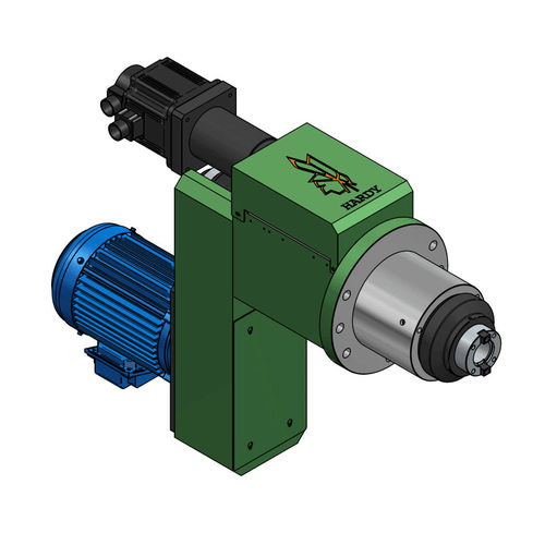 Tapping motor spindle - SFSD06H-ER25 - HANN KUEN MACHINERY - drilling / motorized / belt-driven