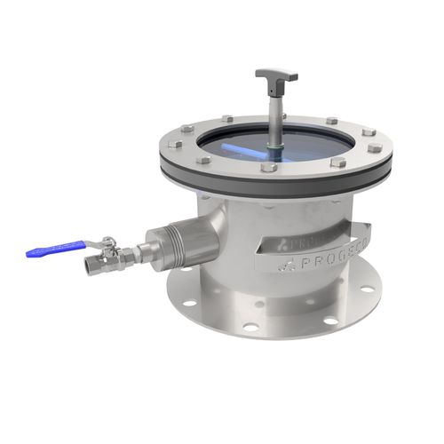 Stainless steel sight glass - OBW-R - Progeco SRL - flange