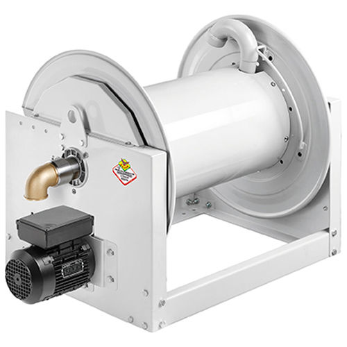 Hose reel - 7771601.400 - RAASM SpA - motorized / for oil / fixed