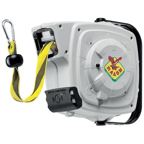 Barrier tape reel 92800.020 RAASM SpA selfretracting / swiveling