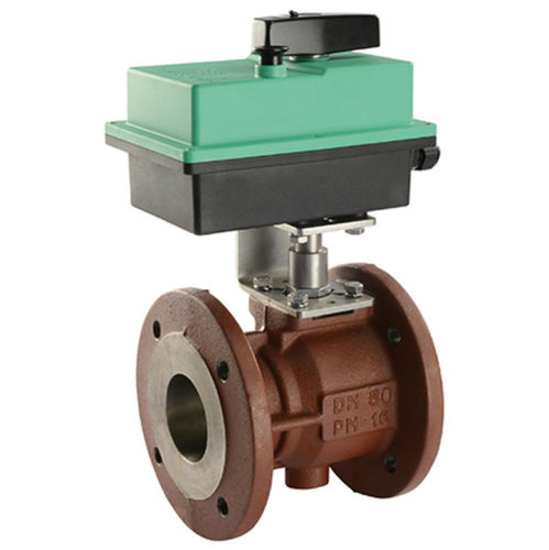 Ball valve - UY2 series - Comparato Nello S.r.l. - electrically-actuated / for water / double-flange