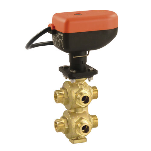 Motorized valve actuator - SINTESI DC - Comparato Nello S.r.l. - 90° / thermal / DC