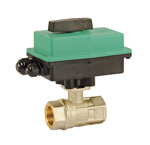 Ball valve - DY2 series - Comparato Nello S.r.l. - manual / electrically-actuated / for control