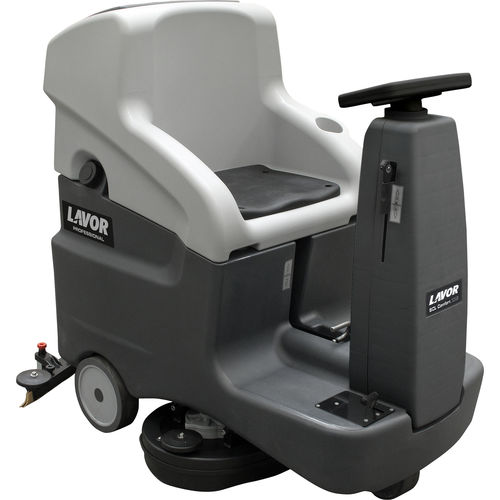 Ride-on scrubber-dryer - COMFORT XXS 66BT - LAVOR - battery-powered / compact