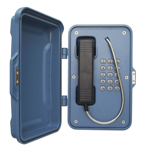 Analog telephone - JR101-FK - J&R Technology Ltd - IP67 / for tunnel / for underground mining