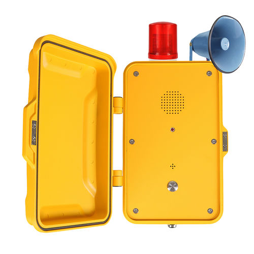 Analog telephone - JR102-SC-HB - J&R Technology Ltd - VoIP / IP67 / for tunnel