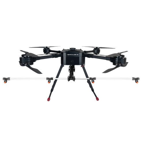 Quadrotor UAV - HERCULES 10 SPRAY - Dronevolt - spray / carbon fiber / lightweight