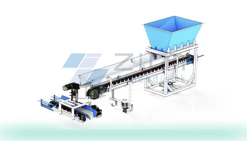 Belt conveyor - ZIM ENGINEERING - concrete