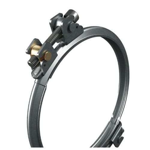 Bolt tube clamp - 2-1 series - ESKATE Rohrverbindungstechnik GmbH - galvanised steel