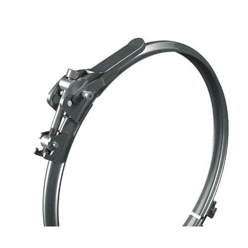 Bolt tube clamp - SS series - ESKATE Rohrverbindungstechnik GmbH - galvanised steel / stainless steel