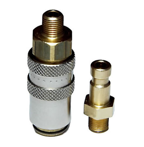 Hydraulic fitting - 028 series - Kee Connections - pneumatic / quick / 90° angle