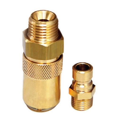 Hydraulic fitting - 091 series - Kee Connections - threaded / PTFE-coated / brass