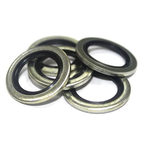 Lip seal - BSN series - Kee Connections - stainless steel / steel / rubber