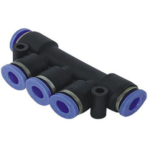 5-way manifold - P-RM series - Kee Connections - thermoplastic