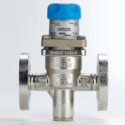 Diaphragm valve - BRV71  - Spirax Sarco - pneumatic / pressure-reducing / pressure-control