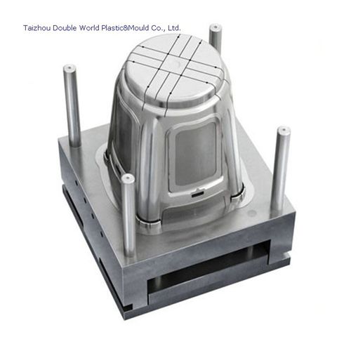 Mono-cavity plastic injection mold - DDW-CHM013 - Taizhou Double World Plastic&Mould Co., Ltd. - chair