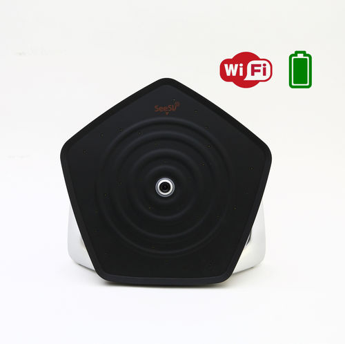 Spark optical emission camera - SeeSV-S205W - SM Instruments - acoustic / full-color / wireless