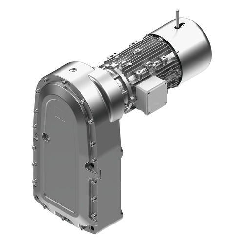 Helical gear gearbox - PCS series - Polat Group Redüktör - right angle / compact / flange