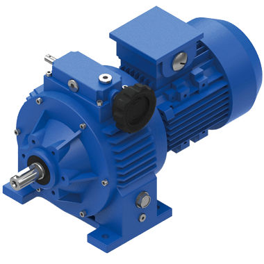 带减速器的机械变分器