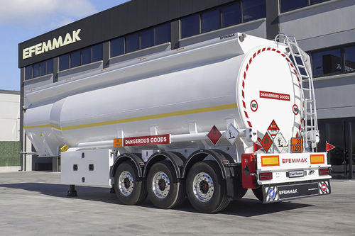 Fuel semi-trailer - E.FAST.GN.38.5 - Efemmak - semi-tanker / 3-axle / towed