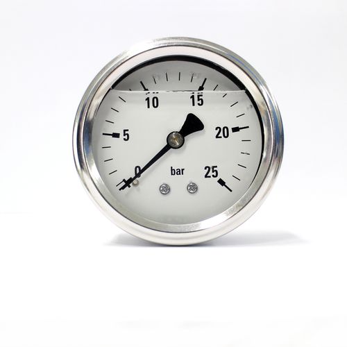 Glycerin-filled pressure gauge - PG-6325BAR-SS - Seasons Gauge Co., Ltd ...