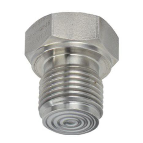 Diaphragm seal with threaded connection - DS-SF type - Seasons Gauge Co., Ltd - for pressure gauges / for sterile environments / extended