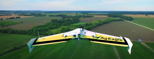 Fixed-wing UAV - RX60 - Ageagle - aerial photography / for agricultural applications / carbon fiber