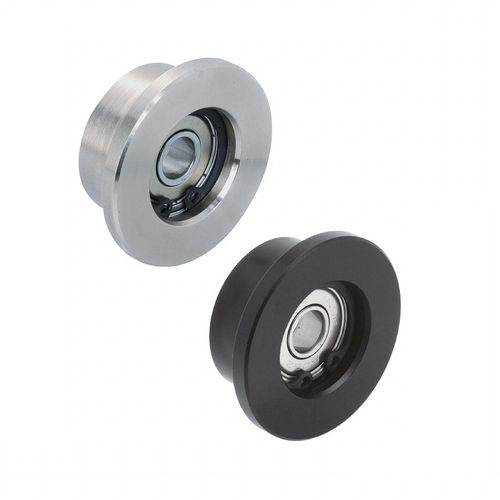 Bearing wheel type roller - GRL-L - Imao Corporation - guide / conveying / tensioner