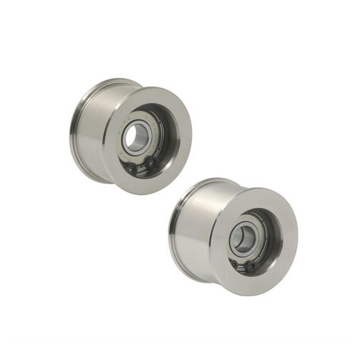 Roller pulley - RABS - Imao Corporation - tension / metal / bearing